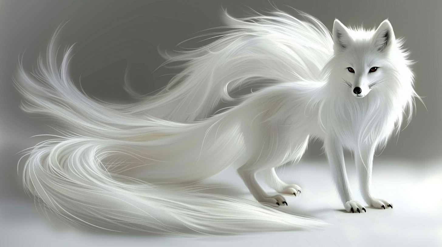 Collection of Free White Nine-Tailed Fox HD Pics
High Definition Logo Concepts for White Nine-Tailed Fox Wallpaper