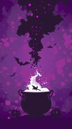 Gothic Witchy Halloween iPhone Backgrounds