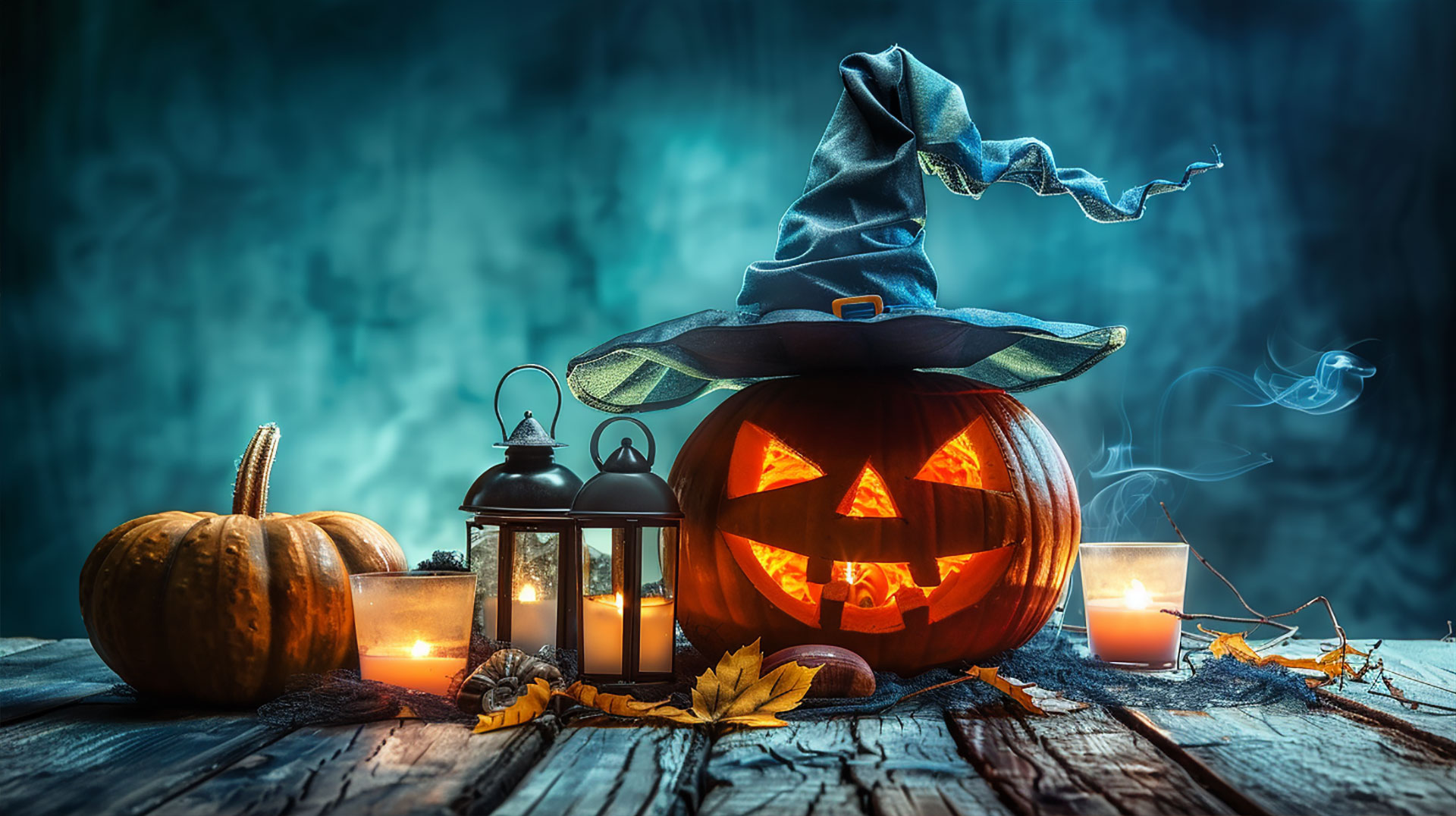 Digital Witchy Halloween Wallpapers for Desktop