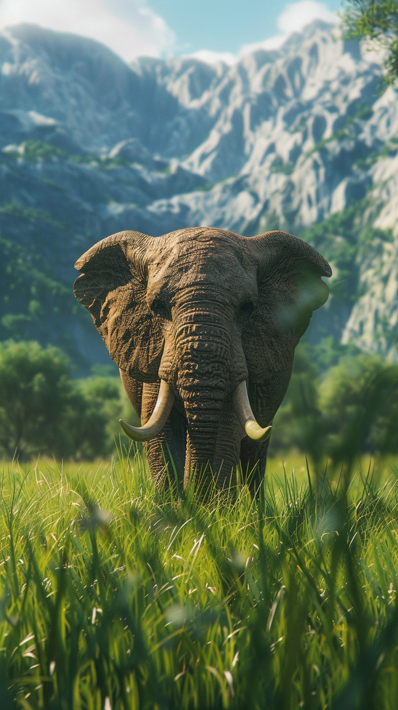 Get Stunning 3D Elephant Backgrounds for Your Mobile Screen