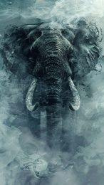 High-Quality 3D Elephant Pictures for Your Smartphone