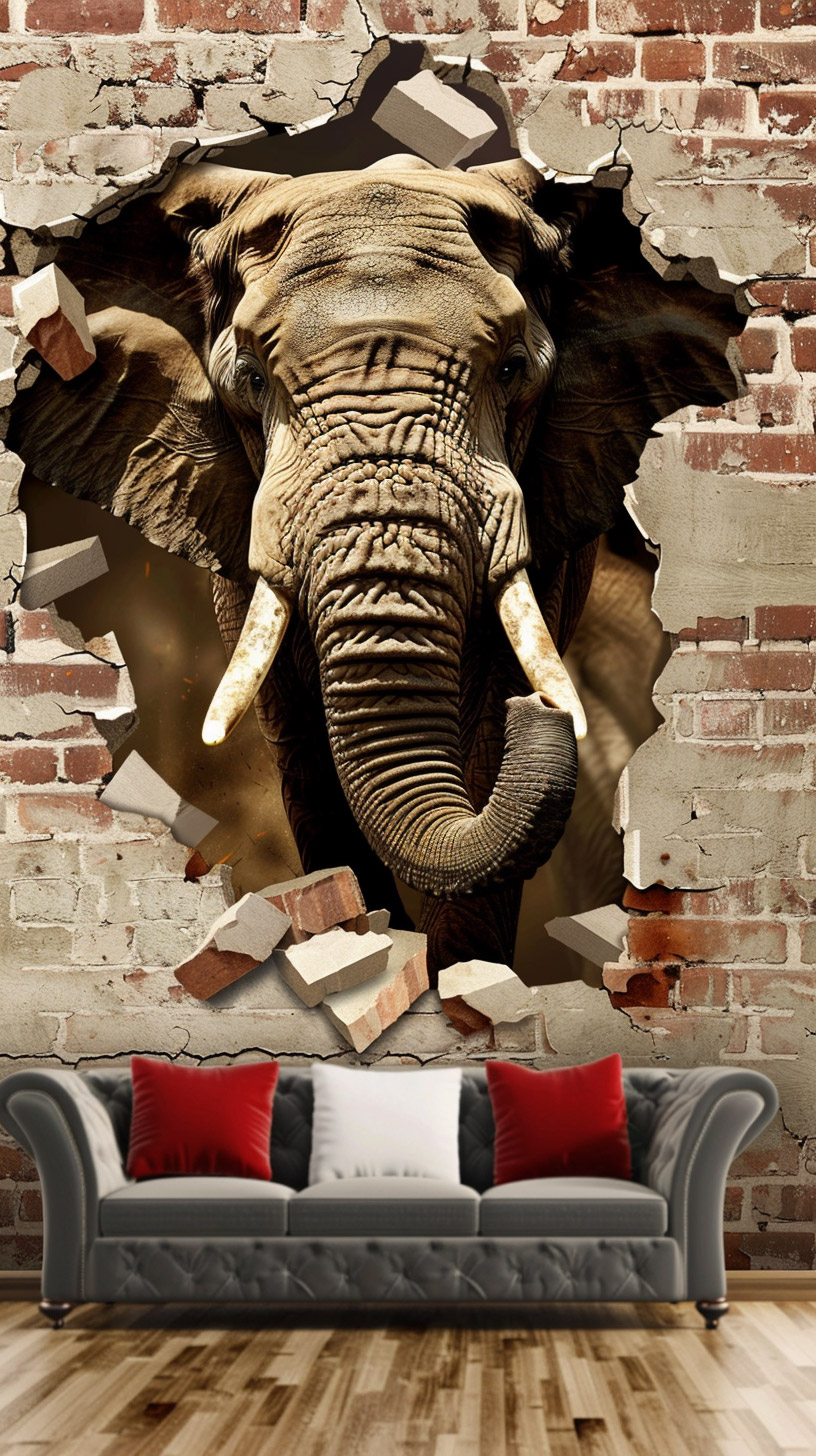 Colorful 3D Elephant Images Available for Download Now