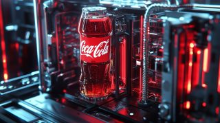 Vibrant PC Wallpapers Featuring AI Coca-Cola Designs