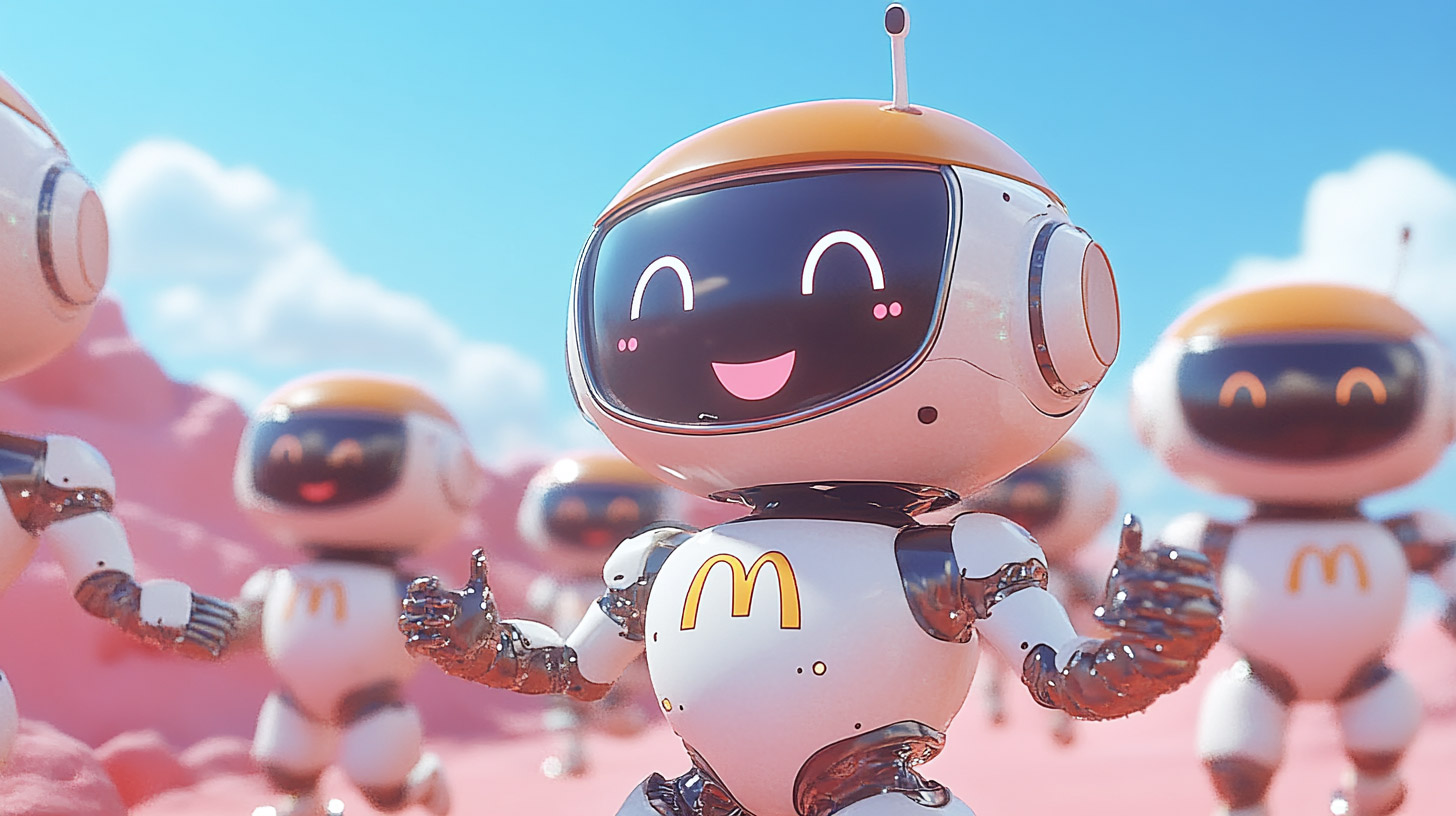 AI-Enhanced Images of Classic McDonald's Campaigns