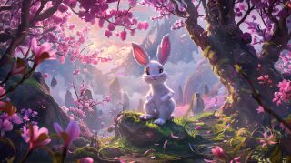 Free Wallpaper Collection: Charming Easter Bunny Picks