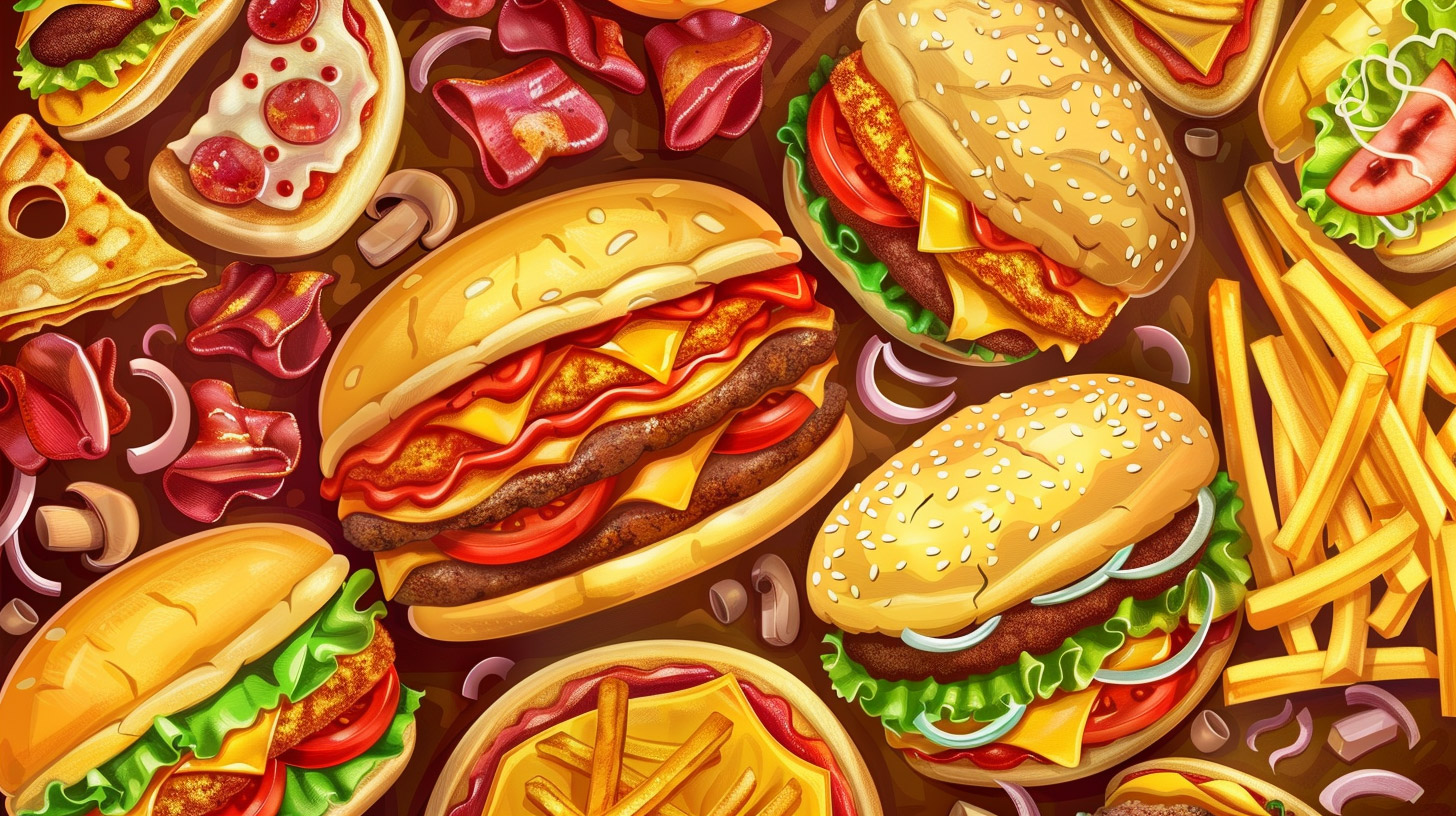 Vibrant Fast-Food HD Pics for Your PC Wallpapers