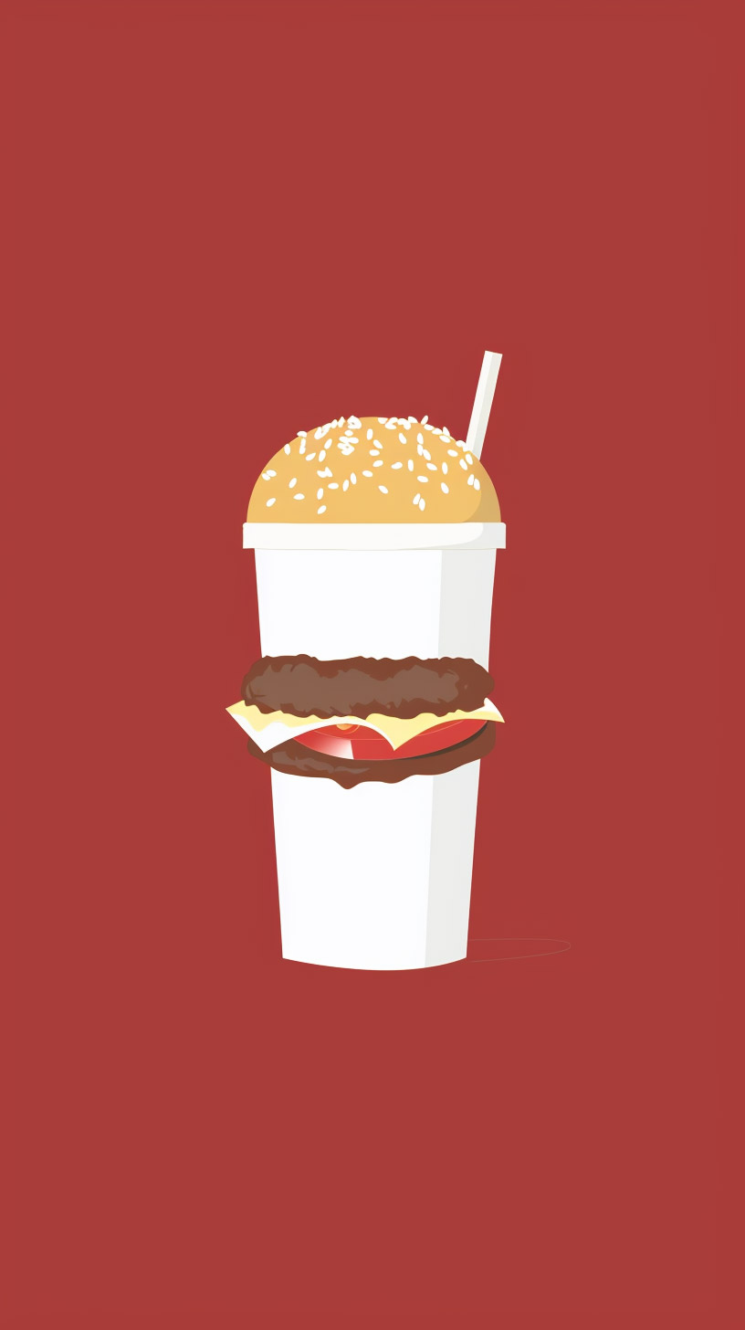 Delicious Fast Food Mobile Wallpaper for Android Phones