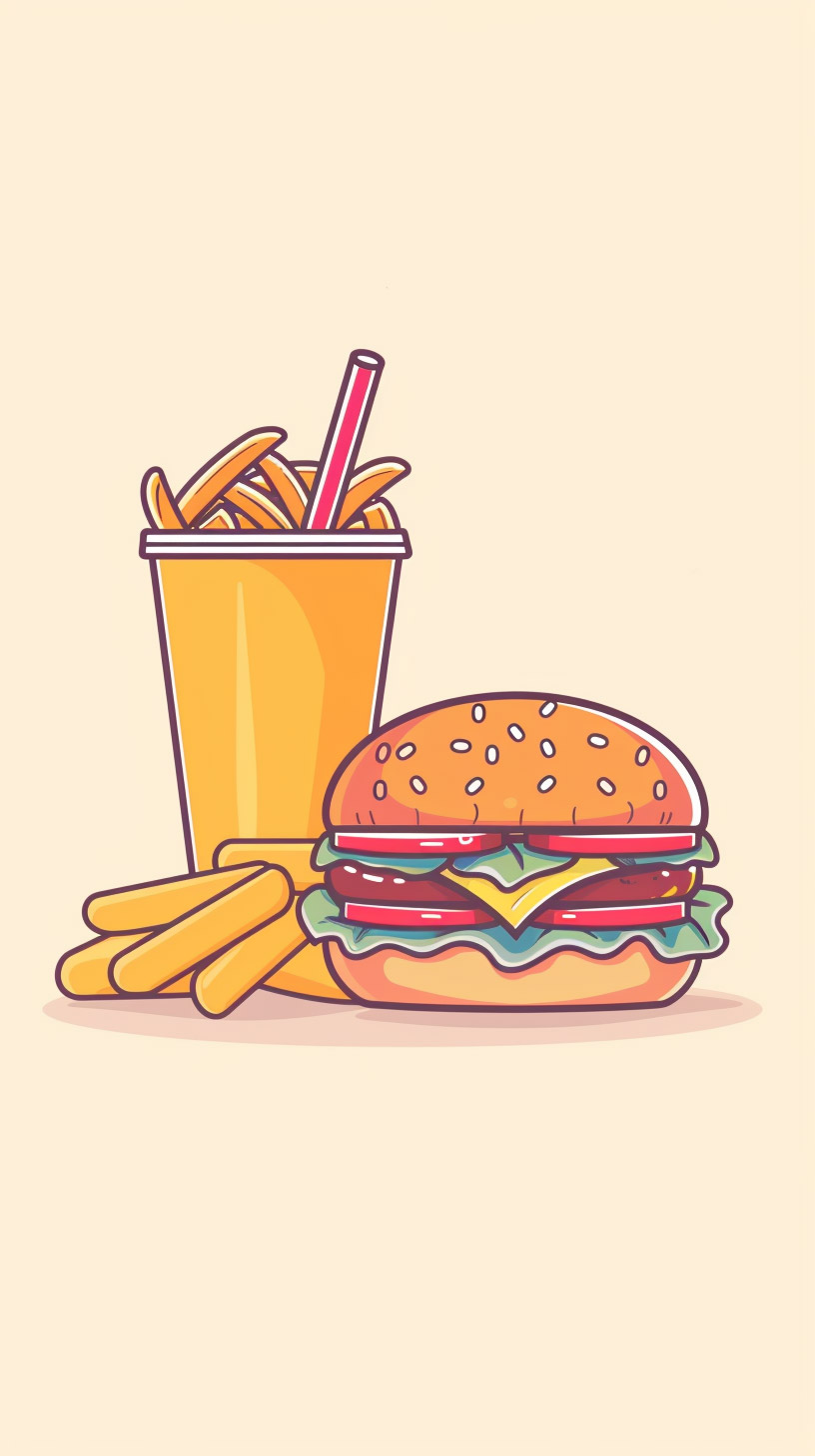 Aesthetic Fast Food Images for Your Mobile Wallpaper