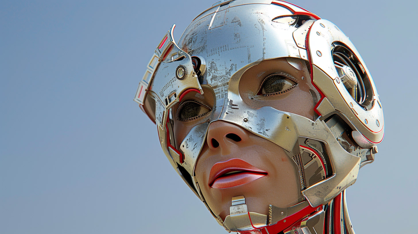 Striking HD Wallpaper: Female Cyborgs in 1920x1080