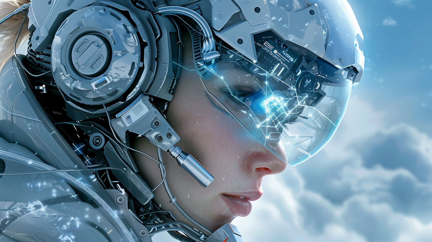 Free Photos of Female Cyborgs for Your Desktop Background