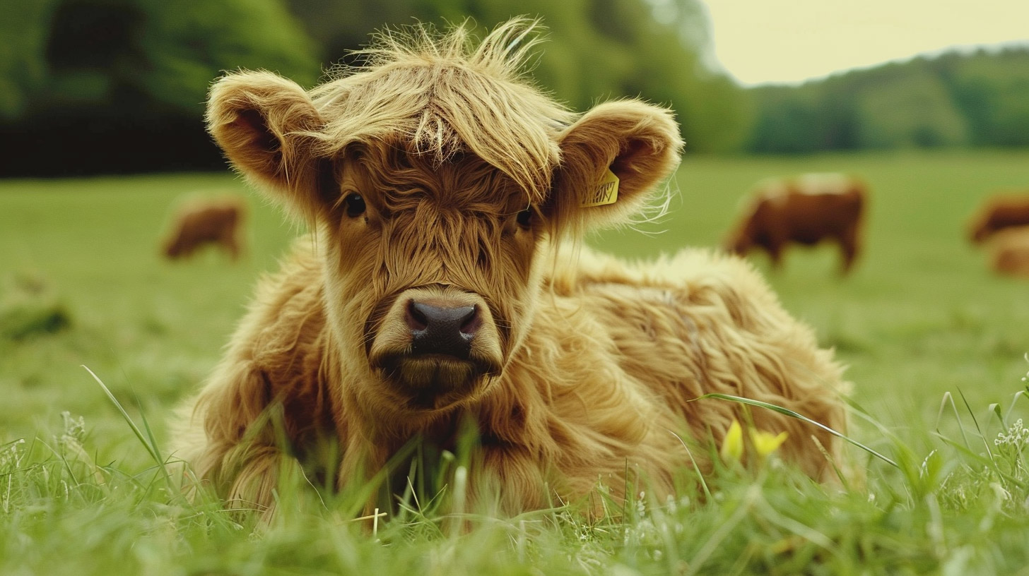 Vibrant Highland Cow Images as Free Wallpaper for Desktop