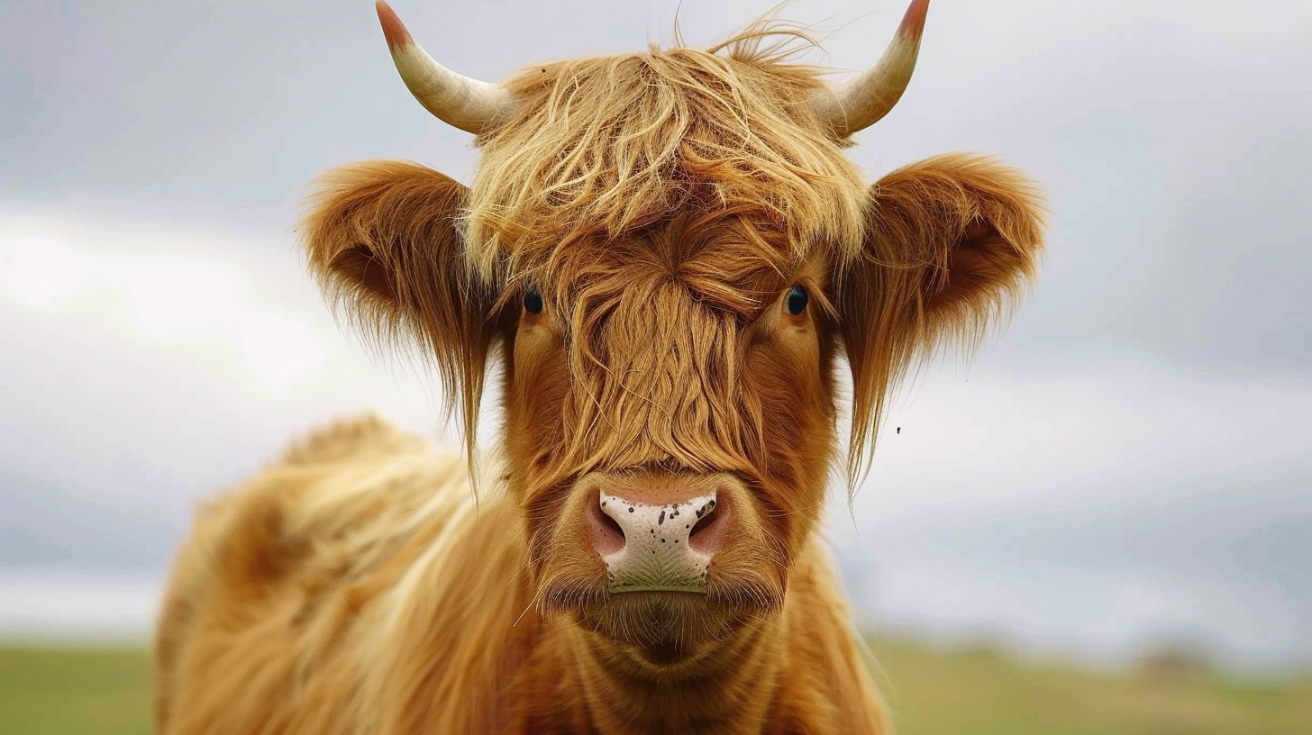 Stunning Highland Cattle HD Wallpaper for Free