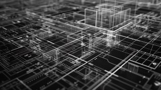 Industrial Blueprint HD Wallpaper for Your Desktop