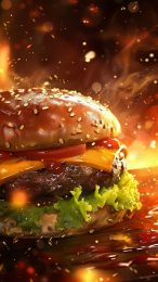 Free Juicy-Burger Pictures for Mobile Devices