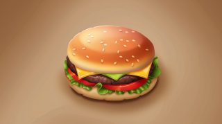 8K Juicy Hamburger Images: Free Download for Desktop