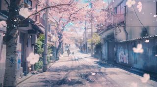 Stunning 8k Wallpapers for Anime Lovers in Pastel Pink