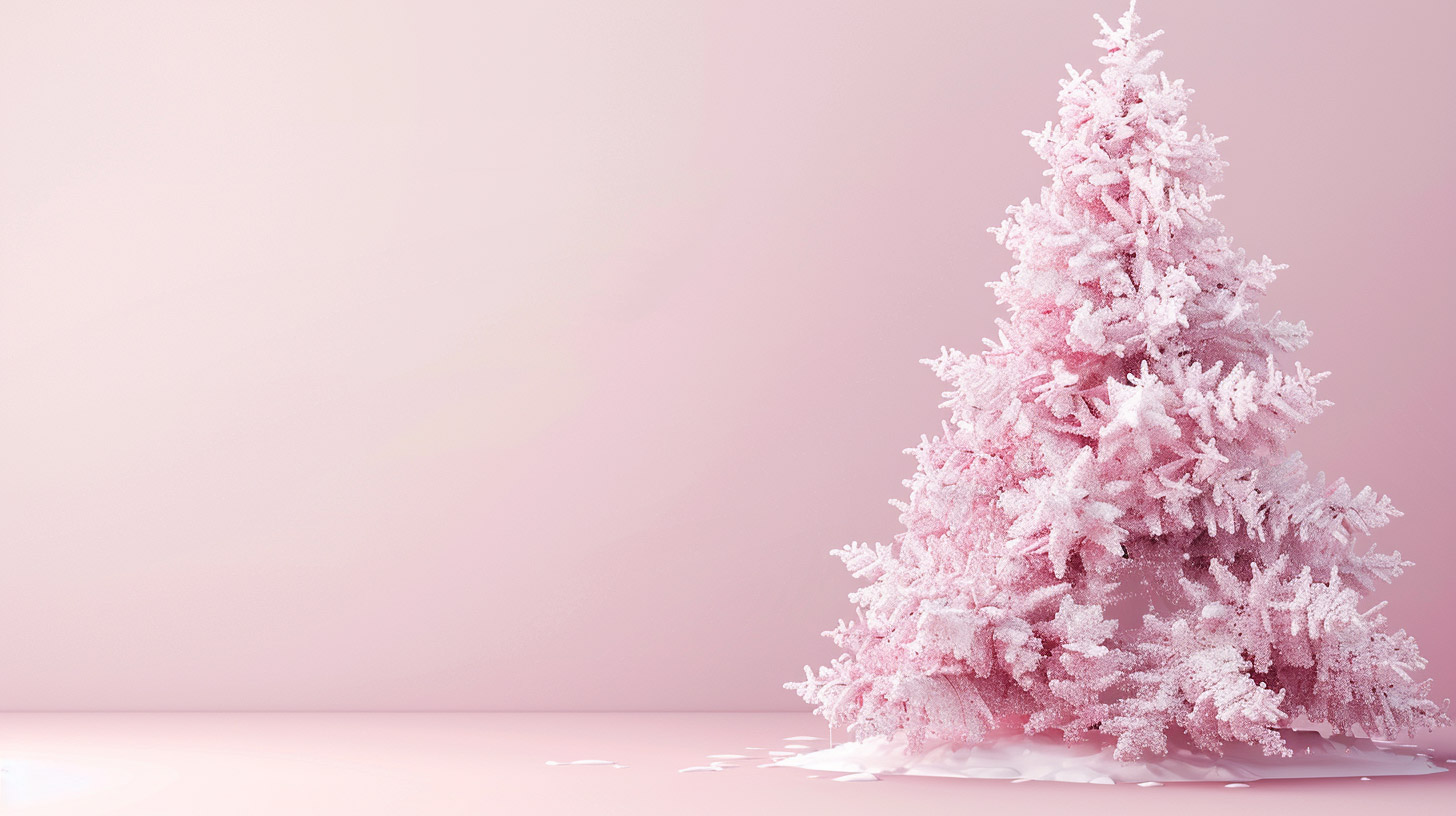 Download Free Pink Christmas Tree Pictures for PC