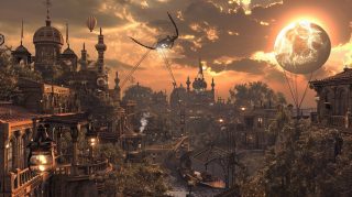 Download Stunning 4K Steampunk City HD Wallpapers