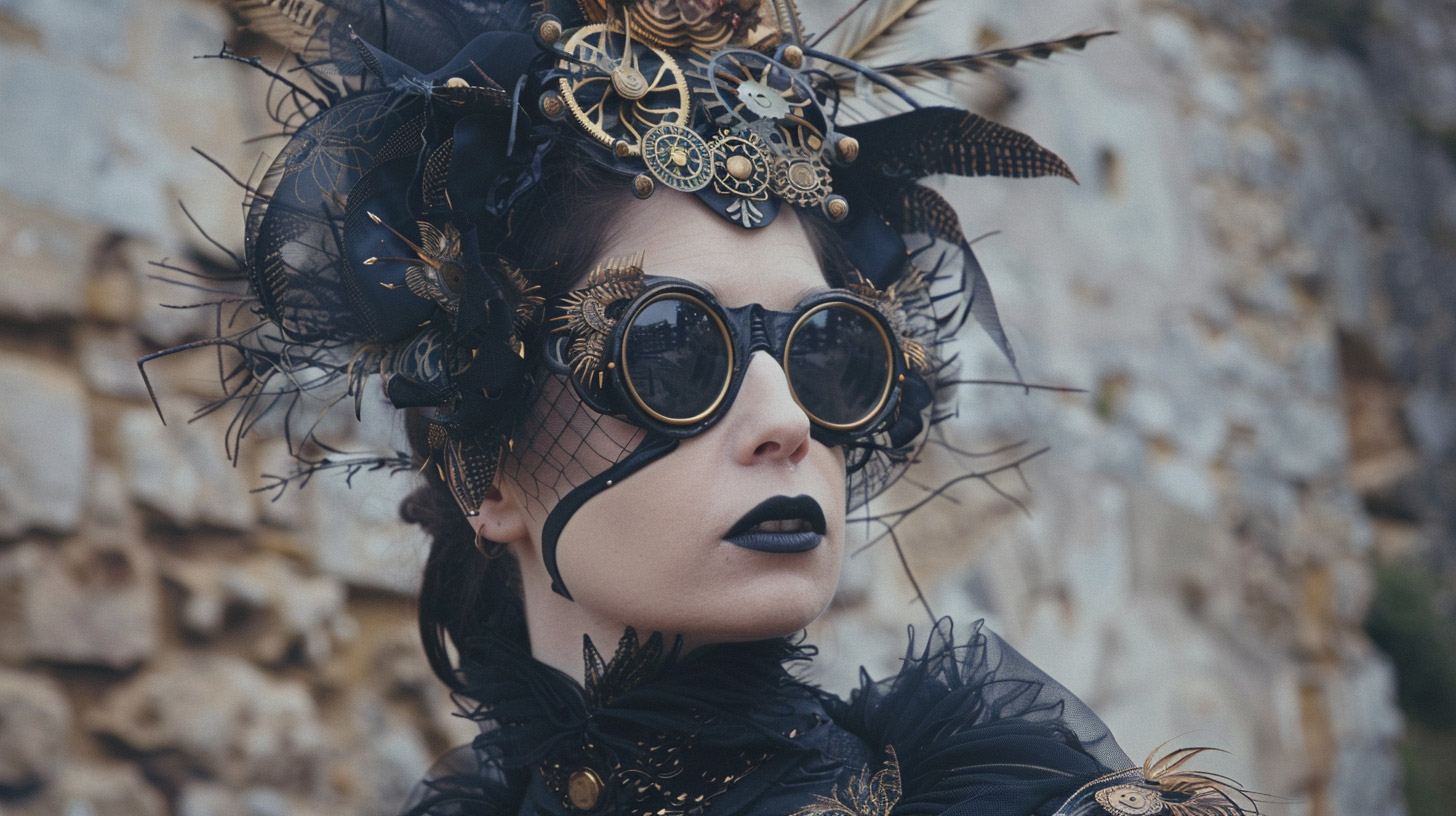 8K Steampunk Street Costume Wallpapers for a Stylish Desktop