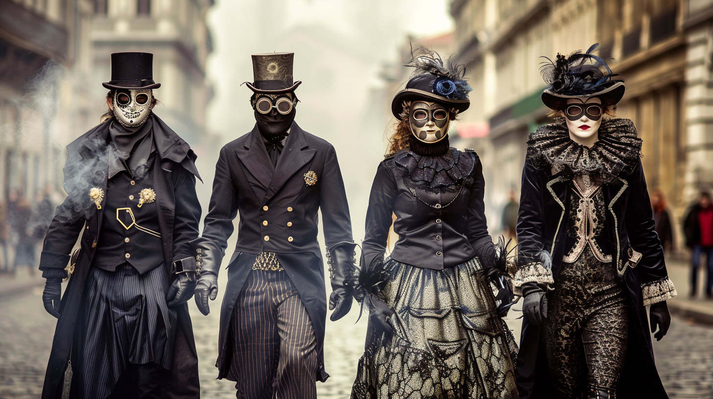 Discover Unique Steampunk Street Costume HD Wallpapers