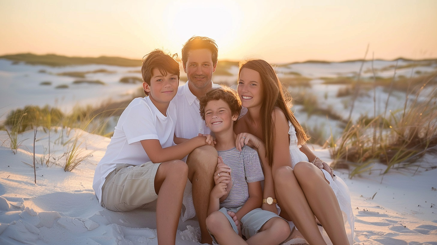 Exceptional HD Pics of Sunset Beach Family Moments