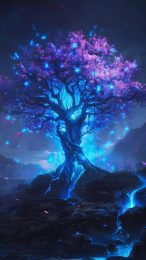 Free Abstract Tree of Life Wallpaper for Android