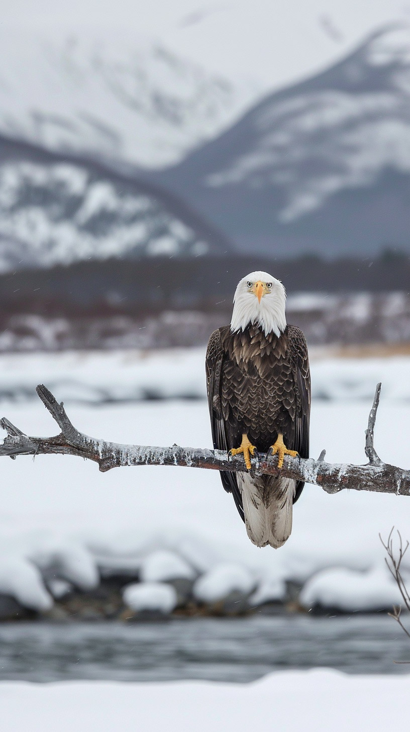 Captivating Bald Eagle Images for iPhone and Android Users