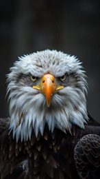 Vibrant American Flag Bald Eagle Photo for Your Device