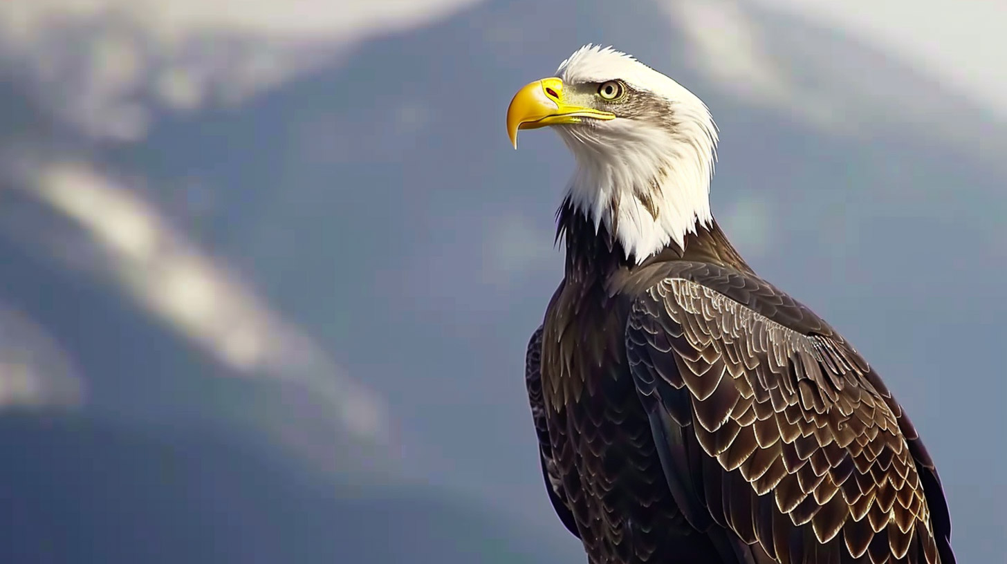 American Flag Bald Eagle Wallpaper in Ultra HD