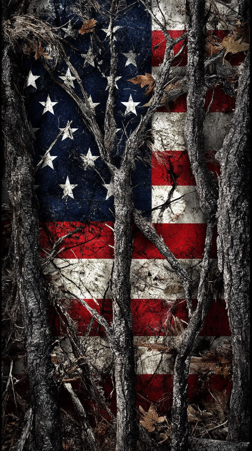 Unique American Flag HD Backgrounds for Cellphones