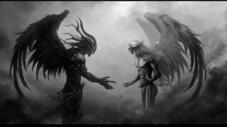 Dynamic Pictures of Angels and Demons for Your Wallpaper