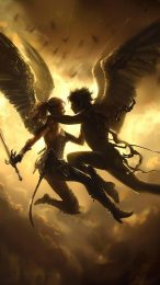 High-Quality Angel and Demon Photos for iPhone and Android