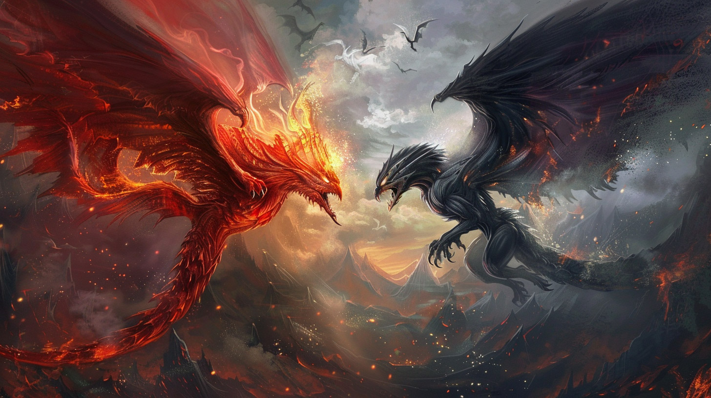 Epic PC Wallpapers: Angel and Demon Designs in HD