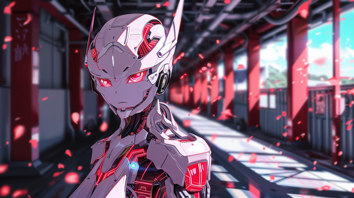 Downloadable Free Wallpaper Featuring Anime Cyborg Images