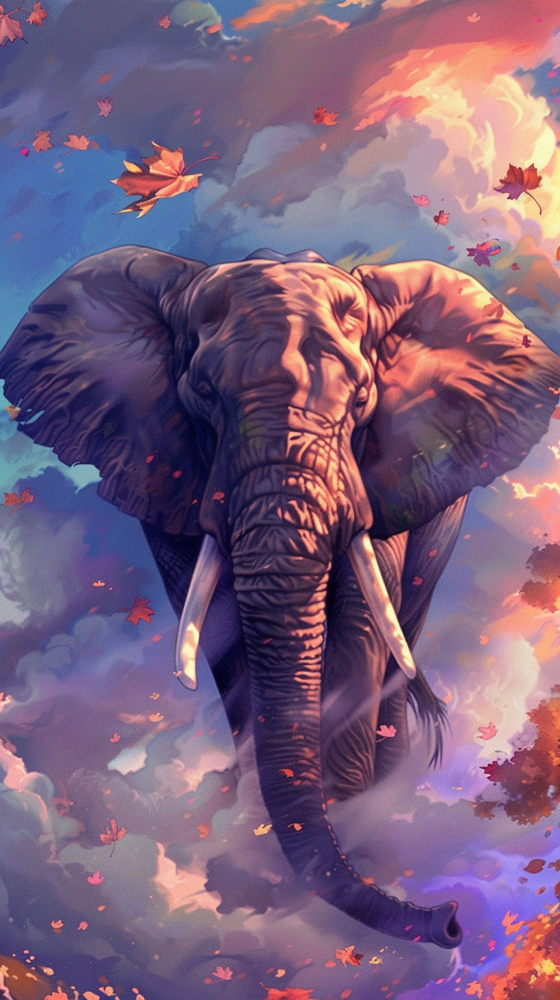 Explore Anime Elephant Mobile Wallpaper for Latest Smartphones