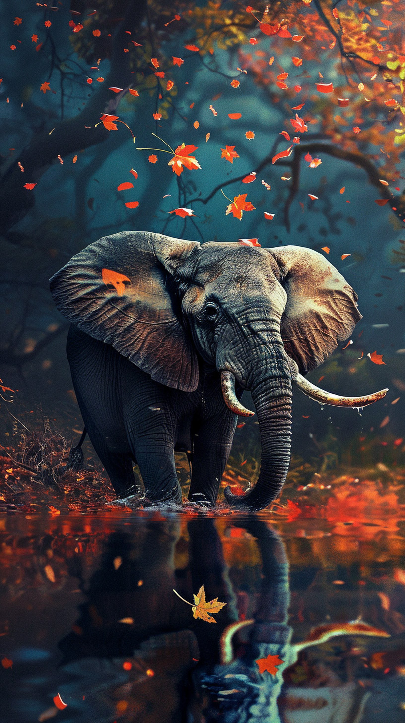 Anime Elephant Photo Collection: HD Mobile Backgrounds