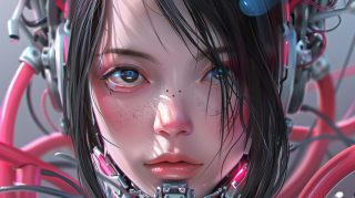 1920x1080 Resolution: Anime Female Cyborg Wallpapers for PCs