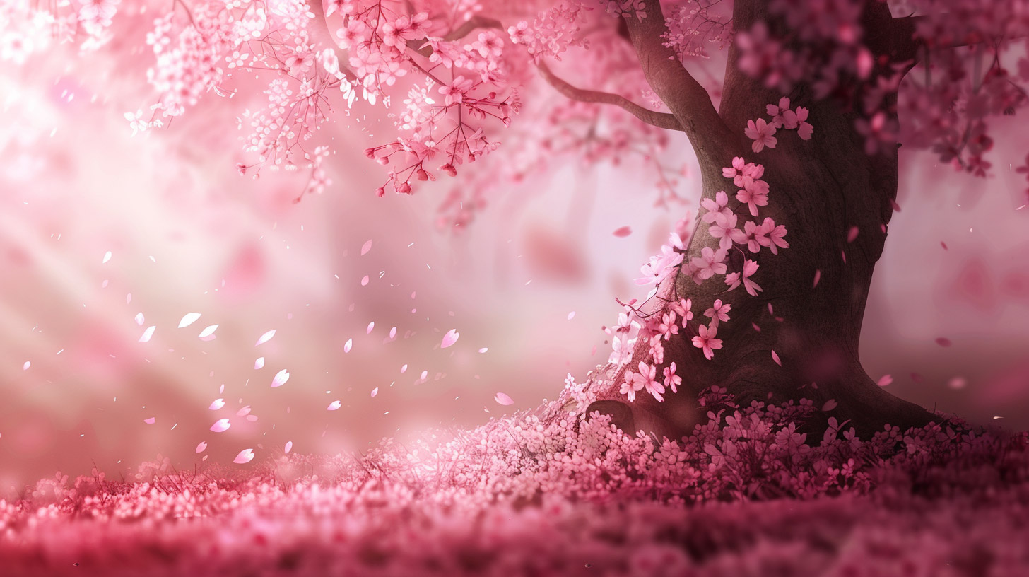 Download Stunning 8K Sakura Tree HD Wallpaper for Desktop