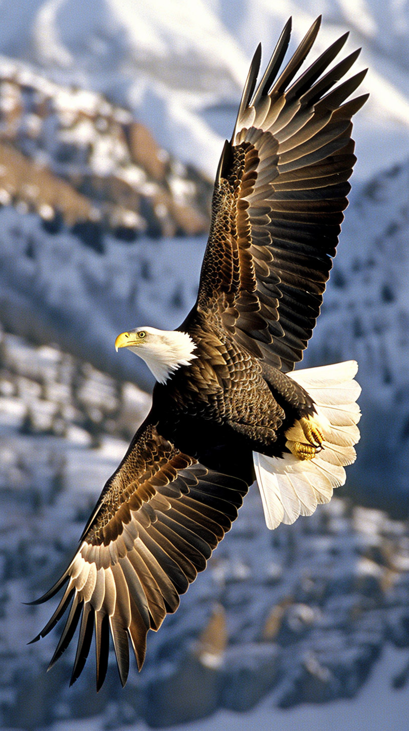 High-Resolution Bald Eagle Photos for Your Mobile Screen