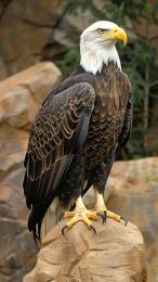 Customizable Bald Eagle Wallpaper for Your Phone