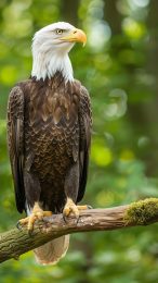 Bald Eagle Mobile Wallpaper Perfect for 9:16 Screens