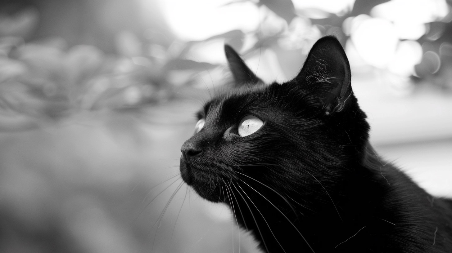 Decorate Your PC with Gorgeous Black Cat Wallpapers