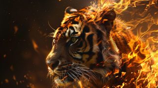 High-Quality 4K Bengal Tiger Wallpaper for PC