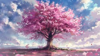 Free Stock Photos of Anime Sakura Trees for Downloads