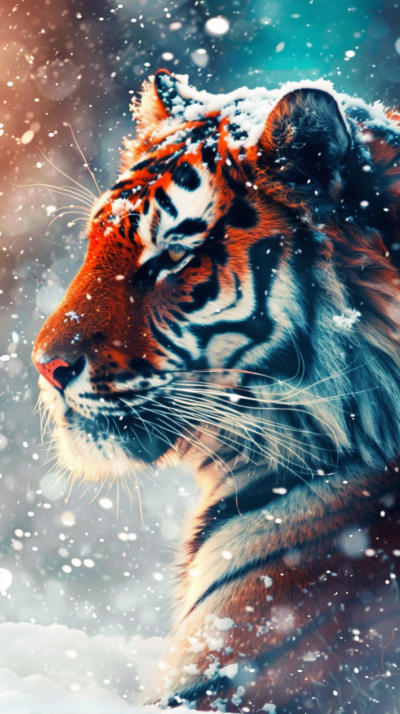 Gorgeous Tiger Images to Personalize Your Mobile Screen