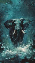 Download Big Elephant HD Wallpaper for Mobile Devices