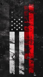 Vibrant Black American Flag Digital Backgrounds for iPhone