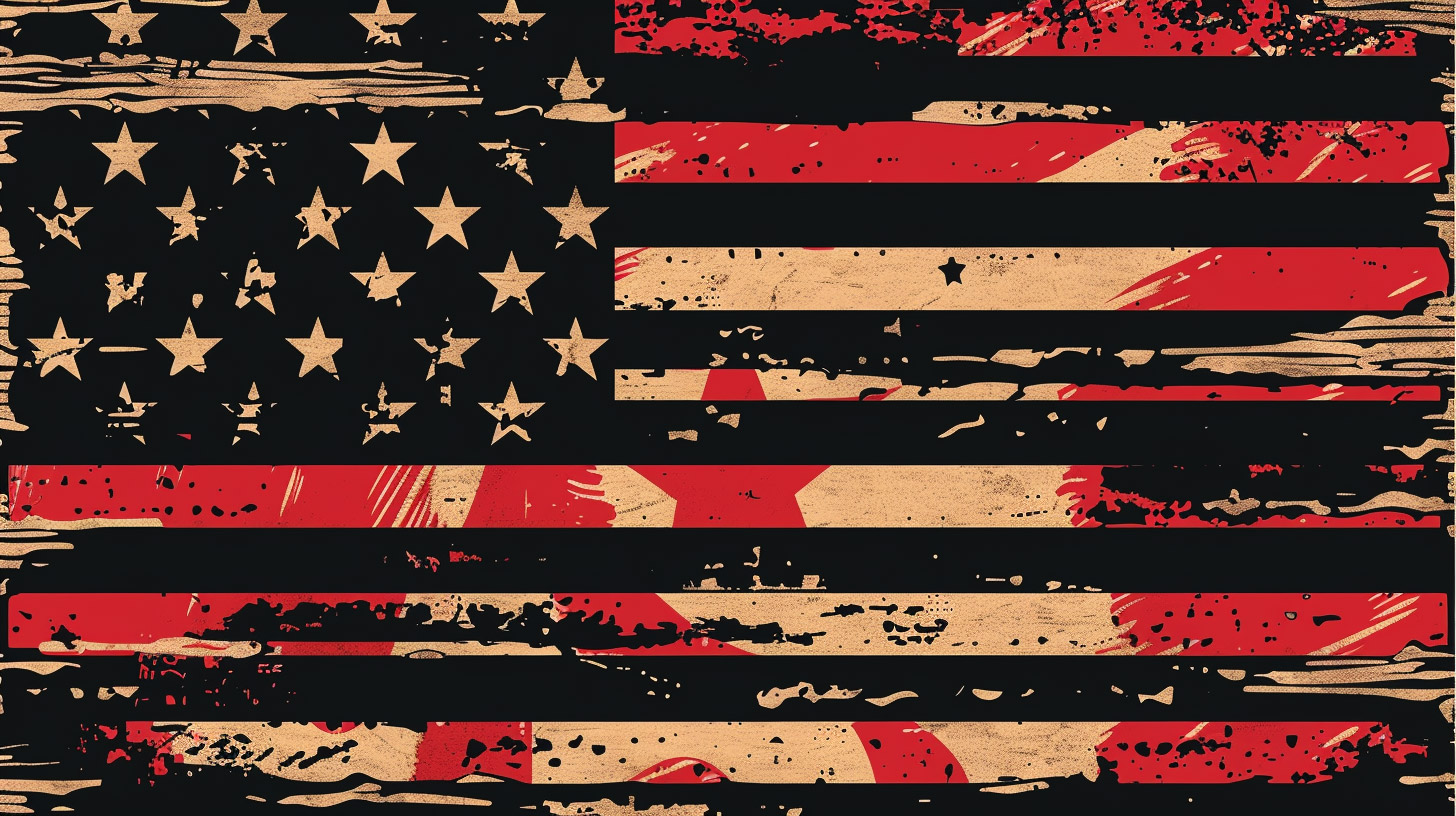 Free Black American Flag Pictures for Your Desktop