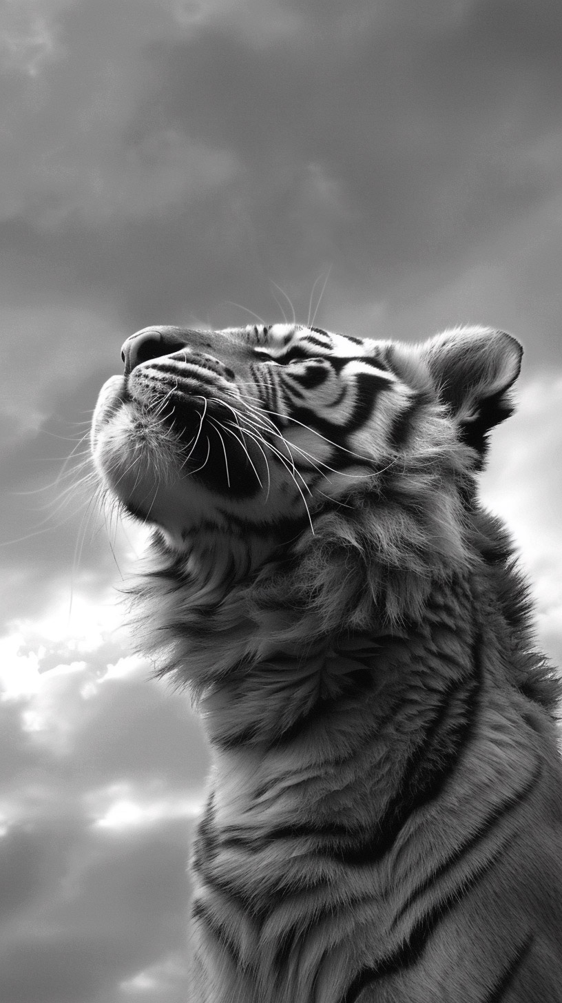 Download Black and White Tiger Photos for Your Device