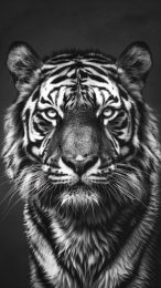 Free Black and White Tiger Mobile Wallpapers for Android